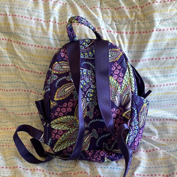 EUC Vera Bradley Purple Backpack!! - Picture 4 of 4